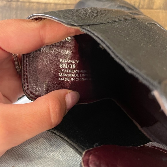 Leather fall boots by BCBGeneration - size 38/8 - Picture 5 of 5